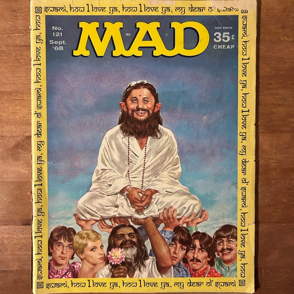 Vintage MAD Magazine Cover Art